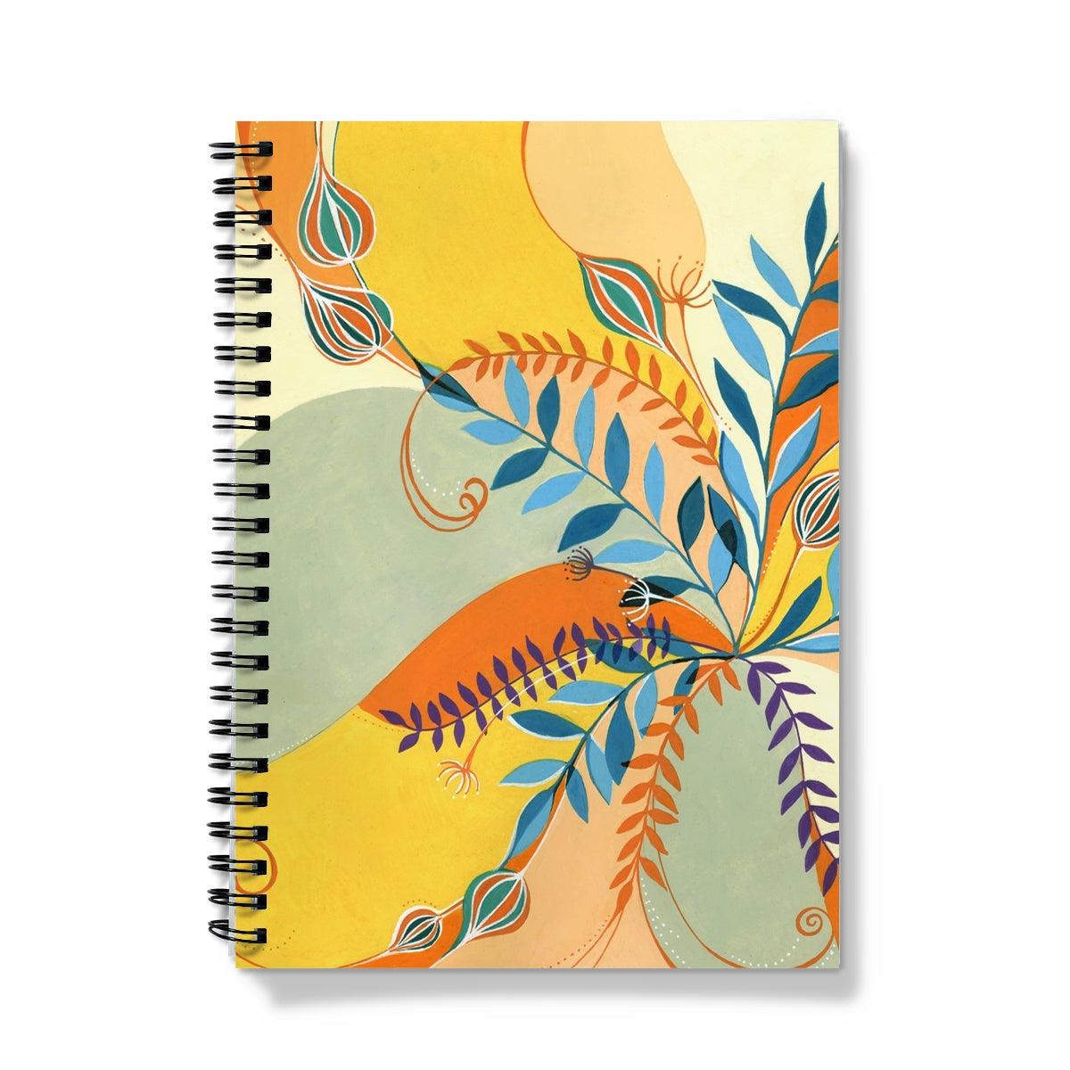 Floral Fantasy Notebook - Lantern Space