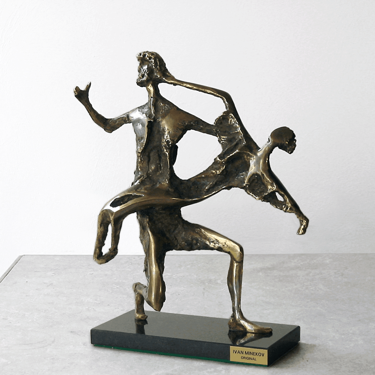 Dance, Bronze Sculpture by Ivan Minekov - Lantern Space