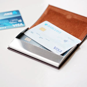 Engraved Business Card / Credit Card Holder - Lantern Space