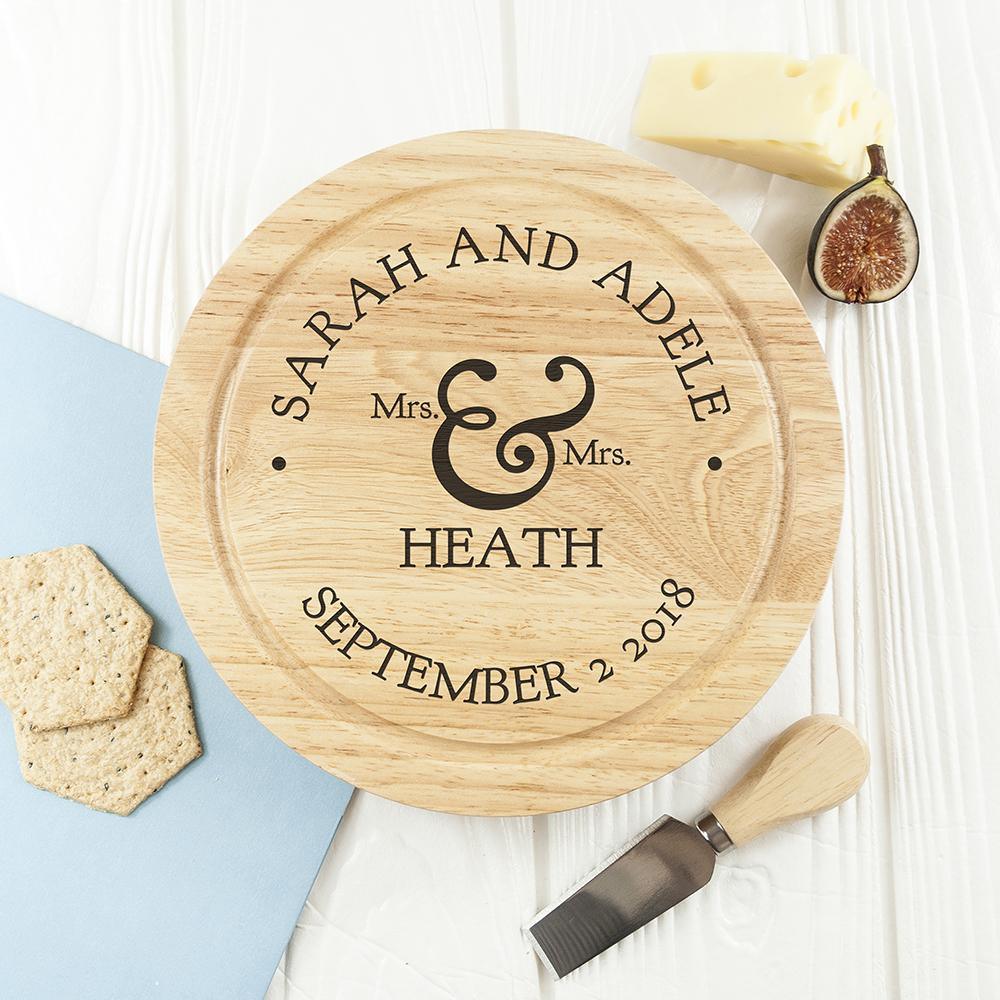 Love Titles Personalised Cheese Board - Lantern Space