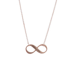 Personalised Infinity Necklace - Lantern Space