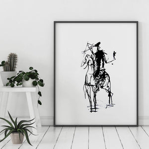 Rider I, Art Print by Ivan Minekov - Lantern Space