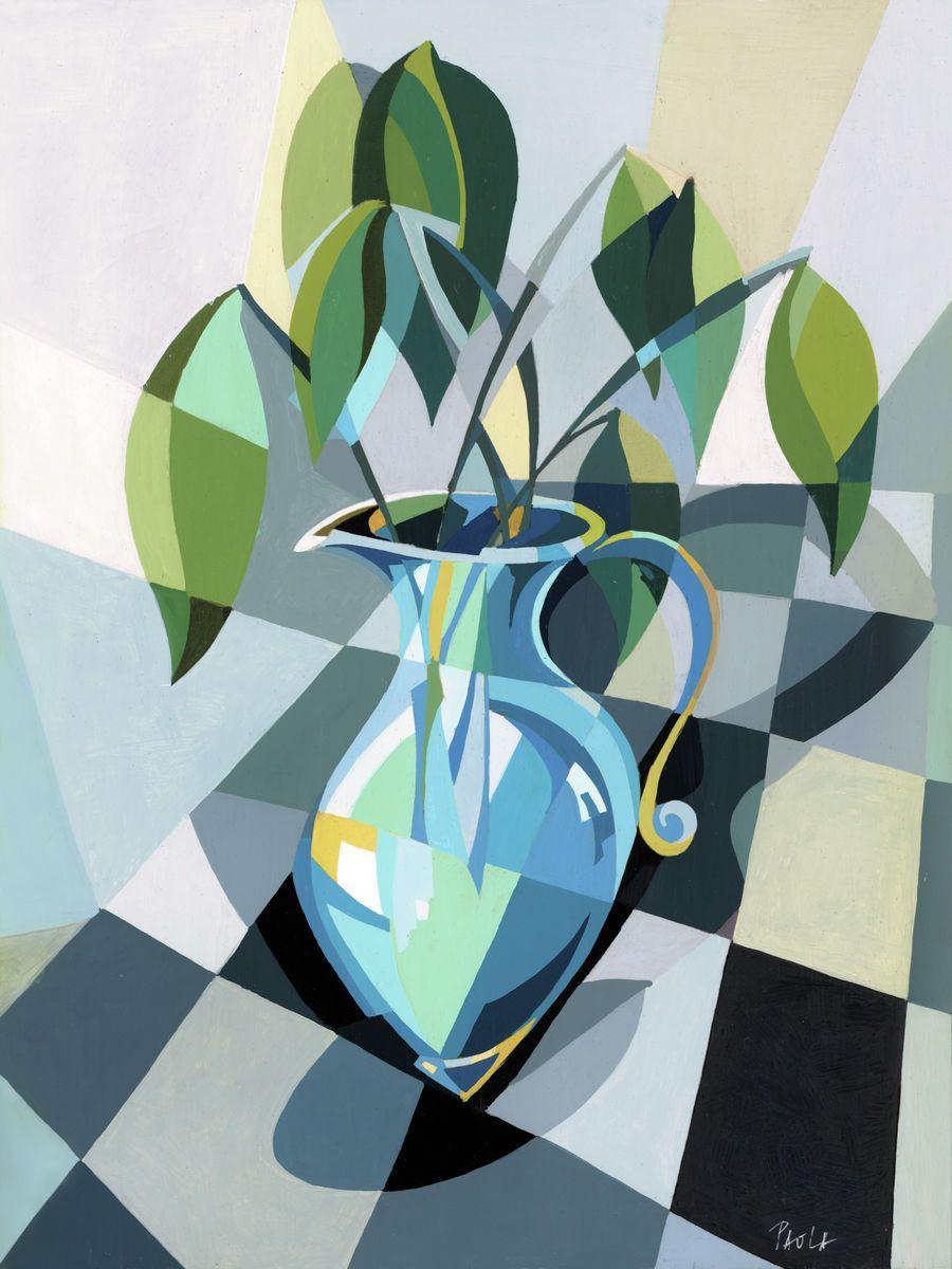Still Life in Blue, Art Print by Paola Minekov - Lantern Space